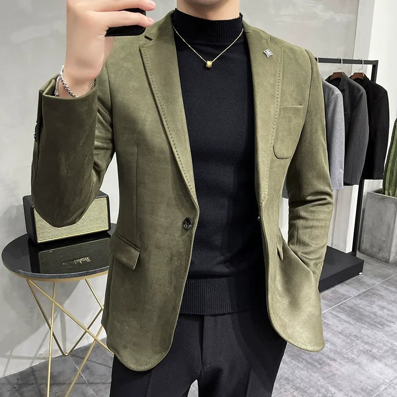 CEO Deerskin Blazer