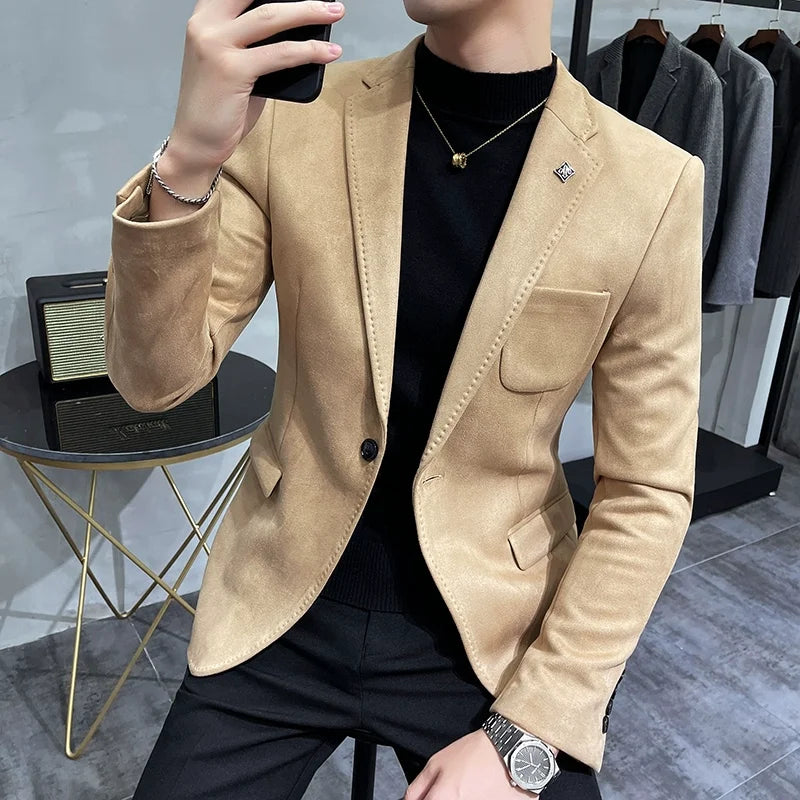 CEO Deerskin Blazer